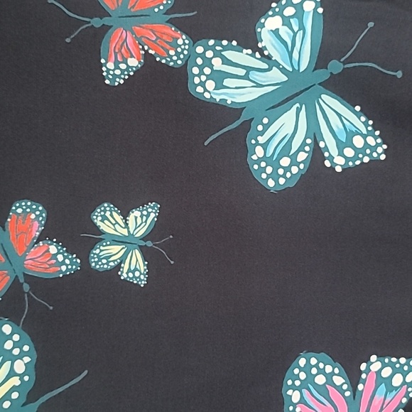 NWT Cristina Martinez x Nordstrom Butterfly Bodysuit, Size Medium, Color Black - Picture 8 of 11